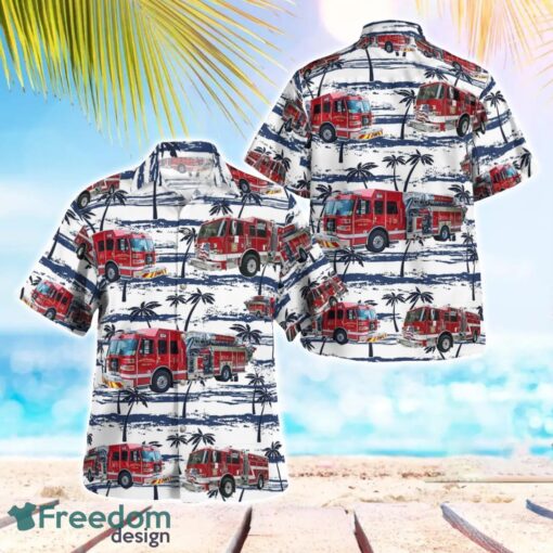 NLLU1910BC05 South Pasadena Fire Department Hawaiian Shirt Beach Summer Gift Product Photo 1