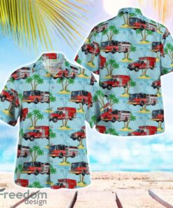 North Carolina Black Mountain Fire Department Beach Hawaiian Shirt Product Photo 1