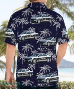 North Carolina Highway Patrol Dodge Charger sedan 3D Summer Aloha Hawaiian Shirt Product Photo 2