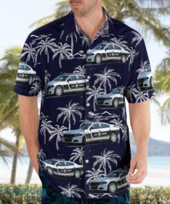 North Carolina Highway Patrol Dodge Charger sedan 3D Summer Aloha Hawaiian Shirt Product Photo 4