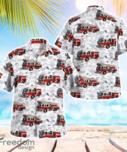 North Carolina Kings Mountain Fire Department Beach Hawaiian Shirt