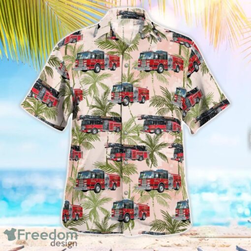 North Carolina Knightdale Fire Department Hawaiian Shirt Summer Beach Gift Product Photo 2