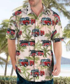 North Carolina Knightdale Fire Department Hawaiian Shirt Summer Beach Gift Product Photo 3