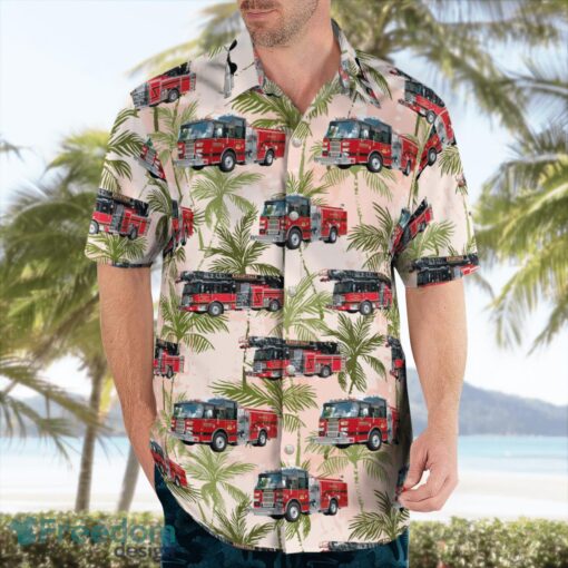 North Carolina Knightdale Fire Department Hawaiian Shirt Summer Beach Gift Product Photo 3