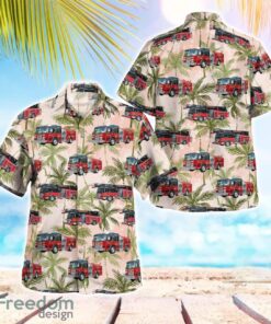 North Carolina Knightdale Fire Department Hawaiian Shirt Summer Beach Gift Product Photo 1