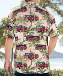 North Carolina Knightdale Fire Department Hawaiian Shirt Summer Beach Gift Product Photo 4