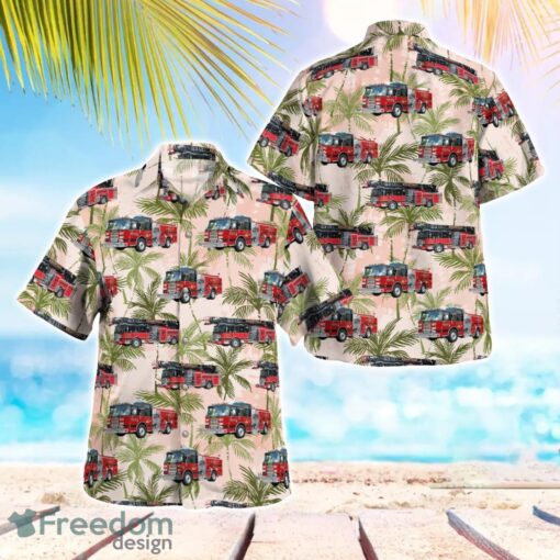 North Carolina Knightdale Fire Department Hawaiian Shirt Summer Beach Gift Product Photo 1