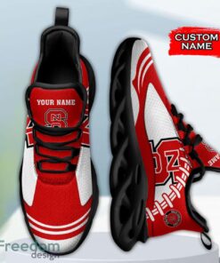 North Carolina State Wolfpack NCAA Max Soul Shoes Big Logo And Custom Name Sneakers For Men Women Product Photo 3