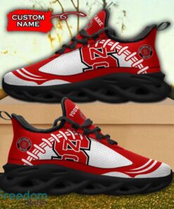 North Carolina State Wolfpack NCAA Max Soul Shoes Big Logo And Custom Name Sneakers For Men Women Product Photo 1