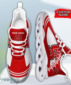 North Carolina State Wolfpack NCAA Max Soul Shoes Big Logo And Custom Name Sneakers For Men Women Product Photo 4