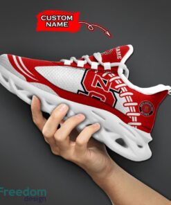 North Carolina State Wolfpack NCAA Max Soul Shoes Big Logo And Custom Name Sneakers For Men Women Product Photo 5