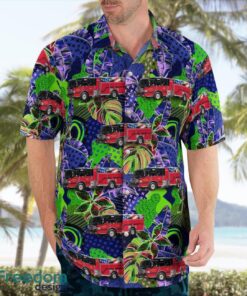 North Fond Du Lac, Wisconsin, North Fond du Lac Fire Department Hawaiian Shirt Beach Summer Shirt image North Fond Du Lac, Wisconsin, North Fond du Lac Fire Department Hawaiian Shirt Beach Summer Shirt Product Photo 3