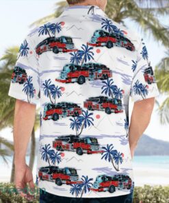 North Little Rock Fire Department, Arkansas Beach Hawaiian Shirt Gift For Summer Holiday Product Photo 2