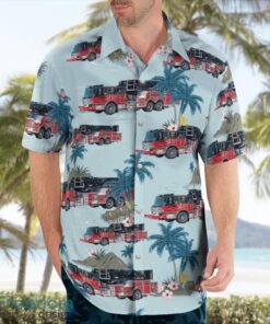North Little Rock Fire Department Hawaiian Shirt Beach Summer Shirt Product Photo 3