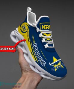 North Queensland Cowboys NRL Max Soul Shoes Sneakers Sport Gift For Fans Running Shoes Custom Name Product Photo 1