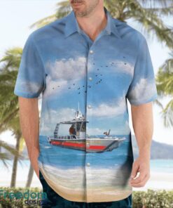 North River Fire District Fireboat Hawaiian Shirt Beach Summer Shirt Product Photo 4