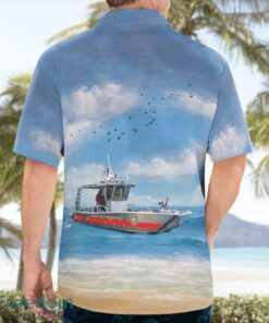 North River Fire District Fireboat Hawaiian Shirt Beach Summer Shirt Hawaiian Shirt Beach Summer Shirt Product Photo 2