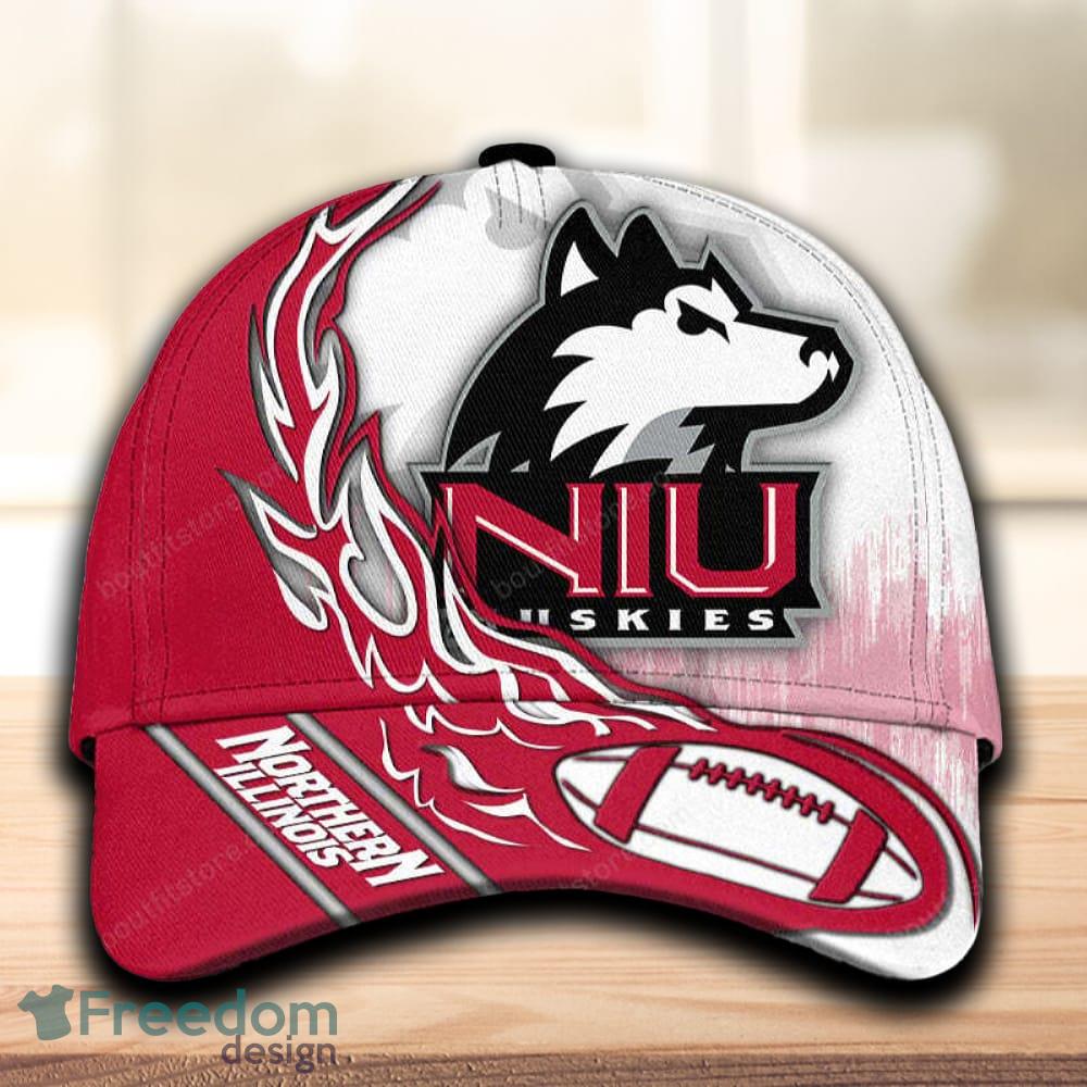 Northern Illinois Huskies Cap Hat Hot Trending Full Printed Gift Mens Fans - Northern Illinois Huskies Cap Hat Hot Trending Full Printed Gift Mens Fans