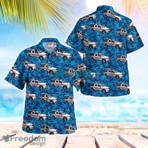 Northern Territory Police Force Toyota Hilux Hawaiian Shirt Gift For Summer Vacation Product Photo 1