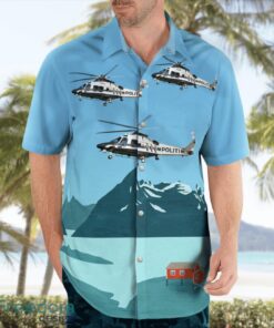 Norway - Police AgustaWestland AW-169 Beach Hawaiian Shirt Gift For Summer Holiday Product Photo 4