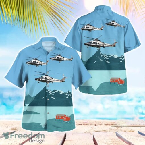 Norway - Police AgustaWestland AW-169 Beach Hawaiian Shirt Gift For Summer Holiday Product Photo 1