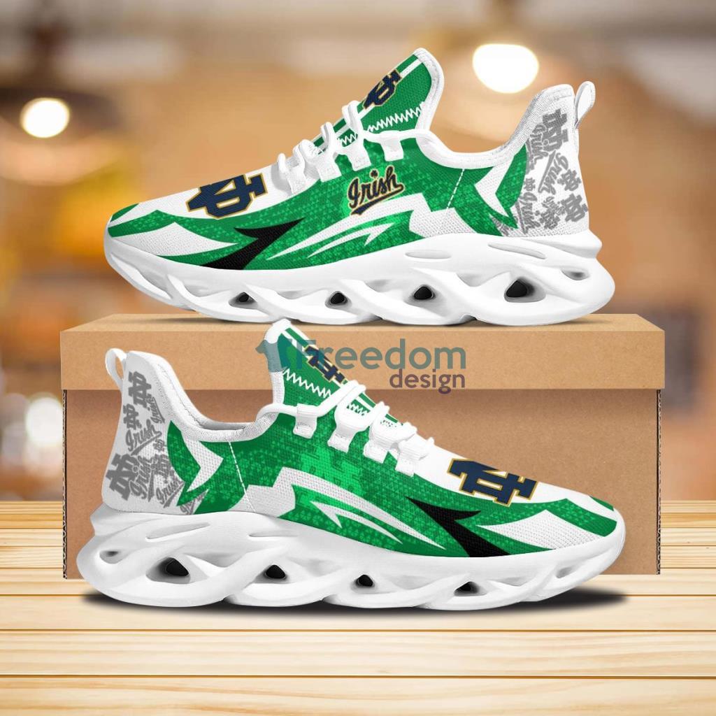 Notre Dame Fighting Irish Symbol Geometric Pattern Max Soul Shoes New Sneaker image Notre Dame Fighting Irish Symbol Geometric Pattern Max Soul Shoes New Sneaker Product Photo 1