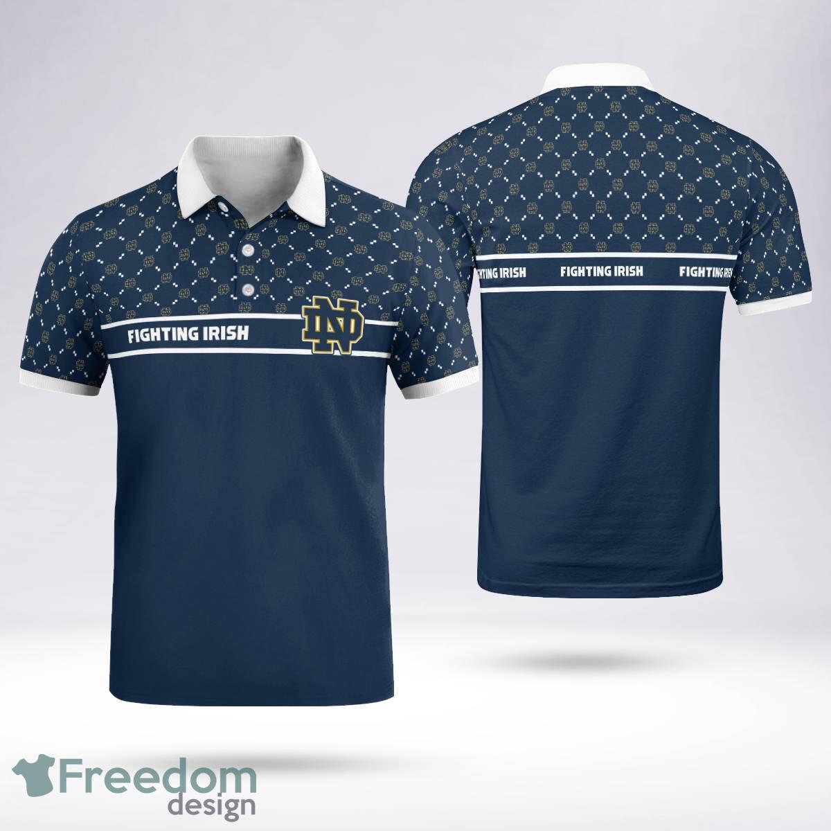 Notre Dame Fighting Irish Team Logo Polo Shirt New For Men Women Fans image Notre Dame Fighting Irish Team Logo Polo Shirt New For Men Women Fans - Notre Dame Fighting Irish Team Logo Polo Shirt New For Men Women Fans