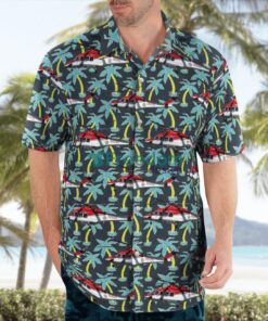 NSW Ambulance AgustaWestland AW139 Rescue Helicopter Hawaiian Shirt Gift For Summer Vacation Product Photo 3