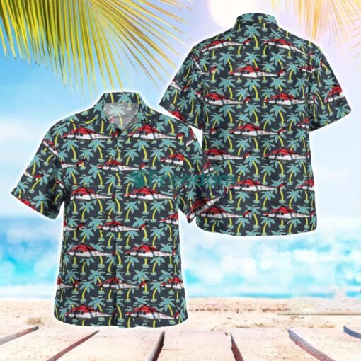 NSW Ambulance AgustaWestland AW139 Rescue Helicopter Hawaiian Shirt Gift For Summer Vacation Product Photo 1