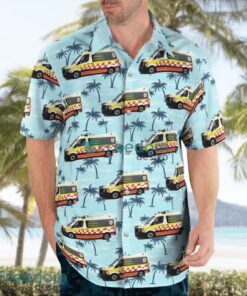 NSW Ambulance Mercedes-Benz Sprinter Hawaiian Shirt Gift For Summer Vacation Product Photo 3