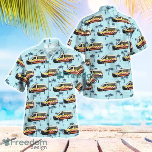 NSW Ambulance Mercedes-Benz Sprinter Hawaiian Shirt Gift For Summer Vacation Product Photo 1