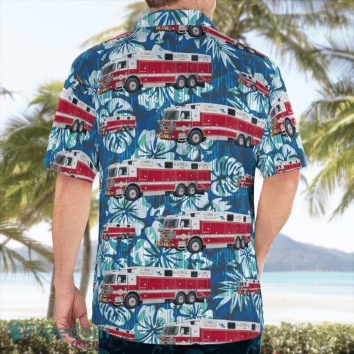 Ocean City Volunteer Fire Company, Maryland Hawaiian Shirt Beach Summer Shirt Product Photo 2