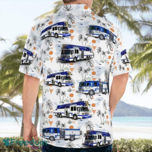 Ocean Isle Beach Fire Department, North Carolina Beach Hawaiian Shirt Gift For Summer Holiday Product Photo 2