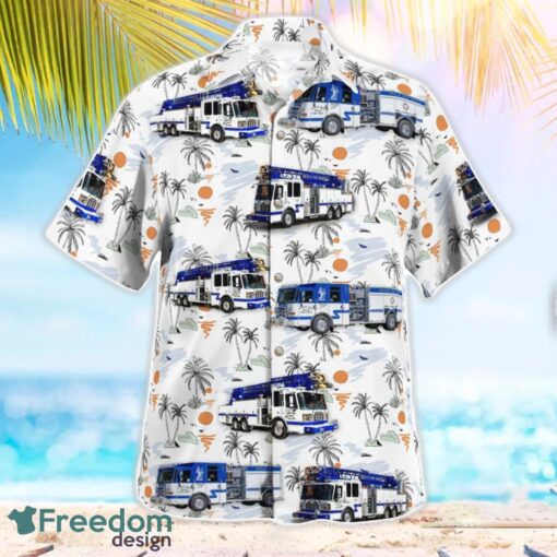 Ocean Isle Beach Fire Department, North Carolina Beach Hawaiian Shirt Gift For Summer Holiday Product Photo 3