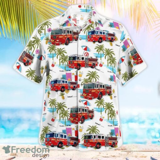 Oceanic Hook & Ladder Co.No.1, New York Beach Hawaiian Shirt Gift For Summer Holiday Product Photo 3