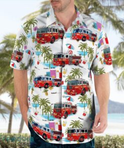 Oceanic Hook & Ladder Co.No.1, New York Beach Hawaiian Shirt Gift For Summer Holiday Product Photo 4