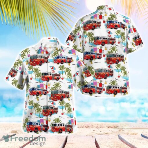 Oceanic Hook & Ladder Co.No.1, New York Beach Hawaiian Shirt Gift For Summer Holiday Product Photo 1