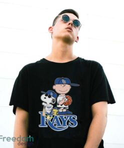 Official The Peanuts Movie Characters Tampa Bay Rays Baseball 2024 Shirt image Official The Peanuts Movie Characters Tampa Bay Rays Baseball 2024 Shirt - G500 Gildan T-Shirt