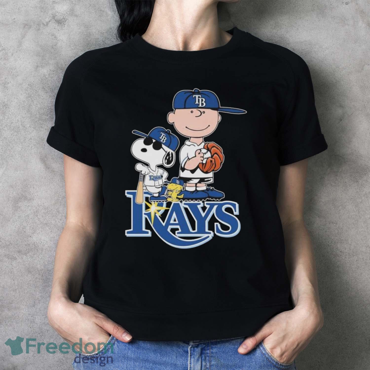 official-the-peanuts-movie-characters-tampa-bay-rays-baseball-2024-shirt-3.jpg Official The Peanuts Movie Characters Tampa Bay Rays Baseball 2024 Shirt - Ladies T-Shirt