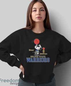 Official The Peanuts Snoopy And Woodstock Forever Win Or Lose Golden State Warriors Shirt - Sweatshirt