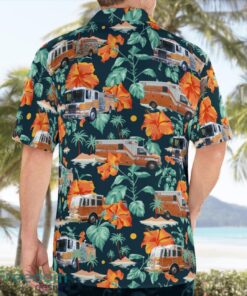 Ohio, Bethesda Fire Department Hawaiian Shirt Beach Summer Shirt Product Photo 2