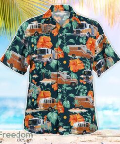 Ohio, Bethesda Fire Department Hawaiian Shirt Beach Summer Shirt Product Photo 3