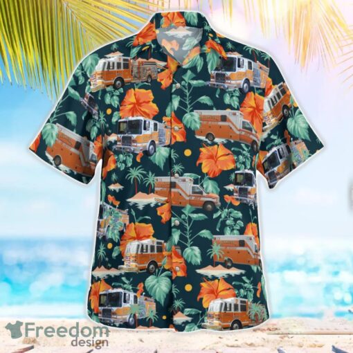 Ohio, Bethesda Fire Department Hawaiian Shirt Beach Summer Shirt Product Photo 3