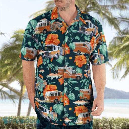 Ohio, Bethesda Fire Department Hawaiian Shirt Beach Summer Shirt Product Photo 4