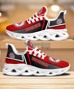 Ohio State Buckeyes #1 Fan Max Soul Shoes Limited Edition New Sneaker Ohio State Buckeyes #1 Fan Max Soul Shoes Limited Edition New Sneaker