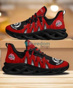Ohio State Buckeyes 3D Print Max Soul Running Shoes New Sneaker