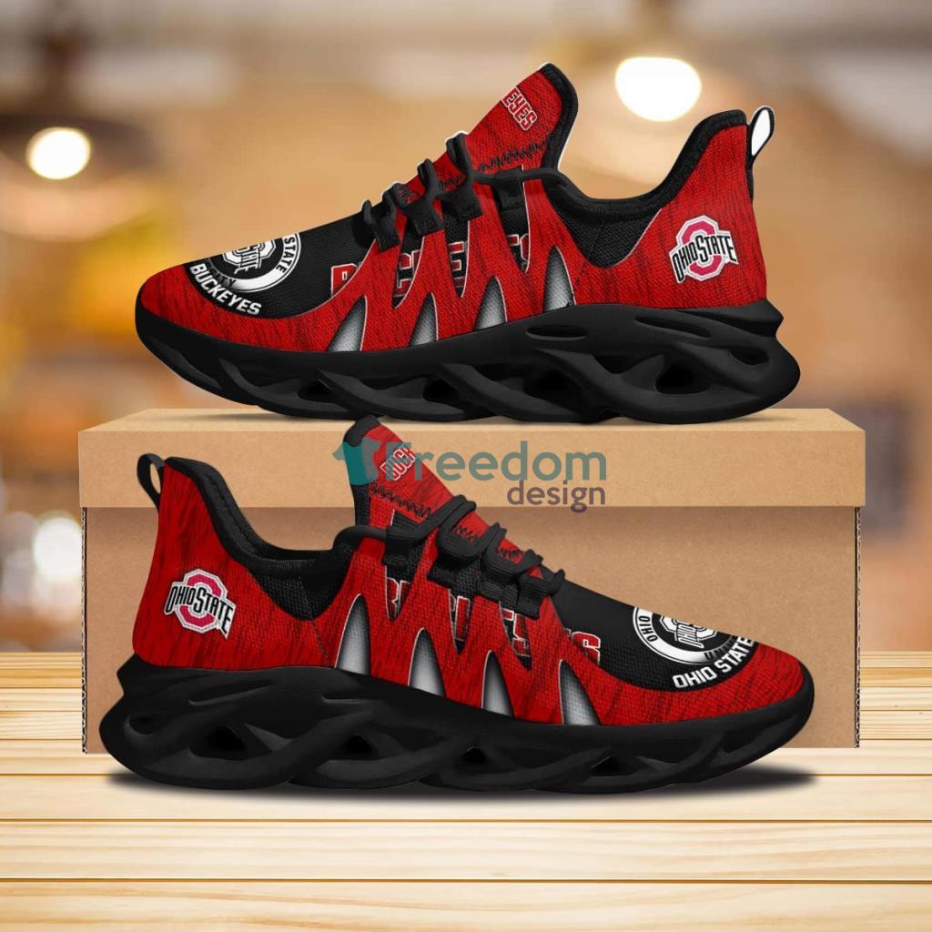 Ohio State Buckeyes 3D Print Max Soul Running Shoes New Sneaker image Ohio State Buckeyes 3D Print Max Soul Running Shoes New Sneaker Product Photo 1
