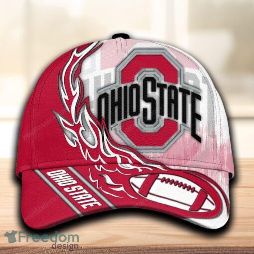 Ohio State Buckeyes Cap Hat Hot Trending Full Printed Gift Mens Fans - Ohio State Buckeyes Cap Hat Hot Trending Full Printed Gift Mens Fans