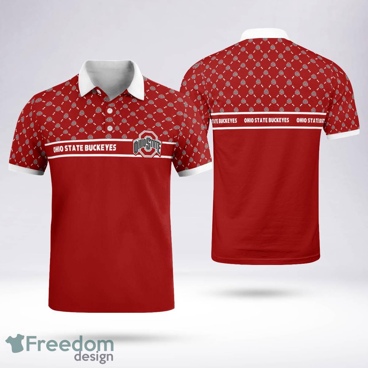 Ohio State Buckeyes Team Logo Polo Shirt New For Men Women Fans image Ohio State Buckeyes Team Logo Polo Shirt New For Men Women Fans - Ohio State Buckeyes Team Logo Polo Shirt New For Men Women Fans