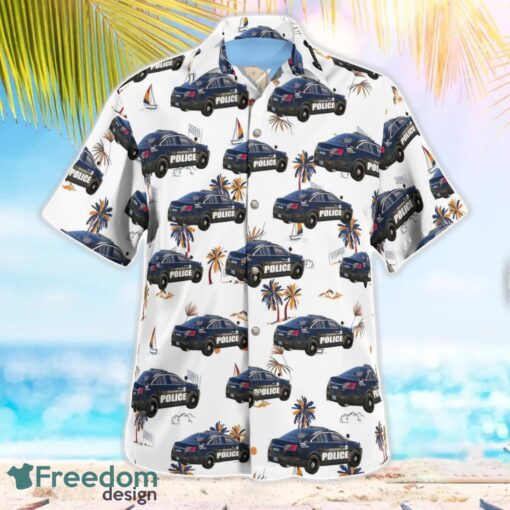 Oklahoma City Police Car Hawaiian Shirt Beach Summer Shirt Product Photo 2